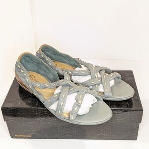 B. Makowsky leather sandals